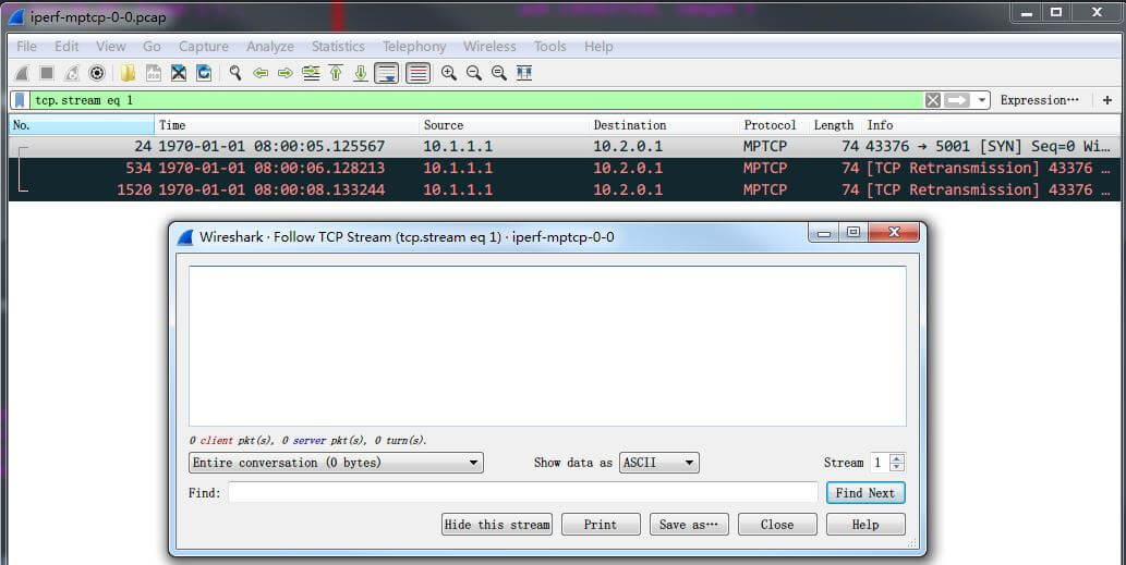 tcpdump/wireshark 抓包及分析