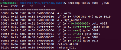ctfshow-pwn入门-pwn69 ORW-SHELLCODE